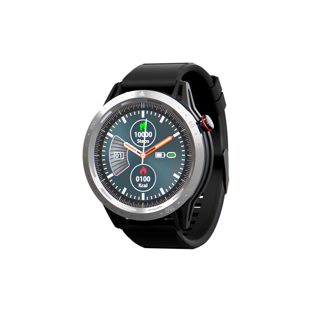 Intense Black/Silver
