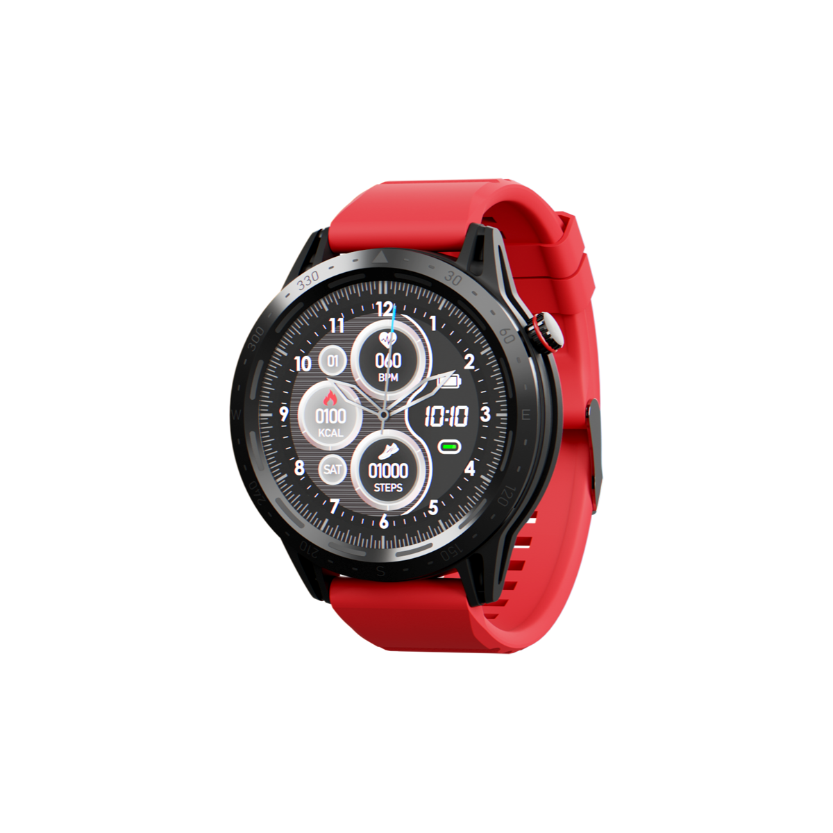Scarlet Red/Black